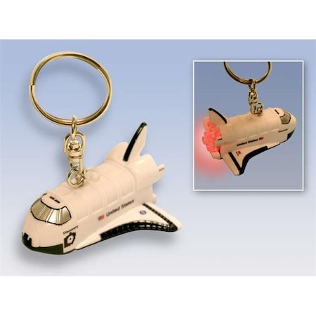 Space Shuttle Keychain With Light And Sound